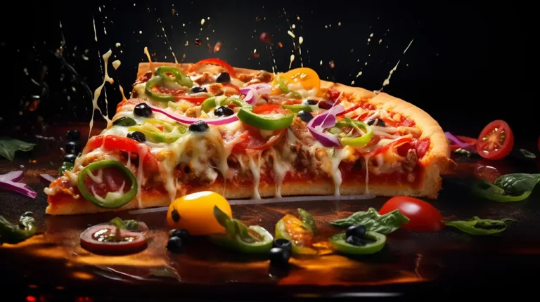 pizza veggies